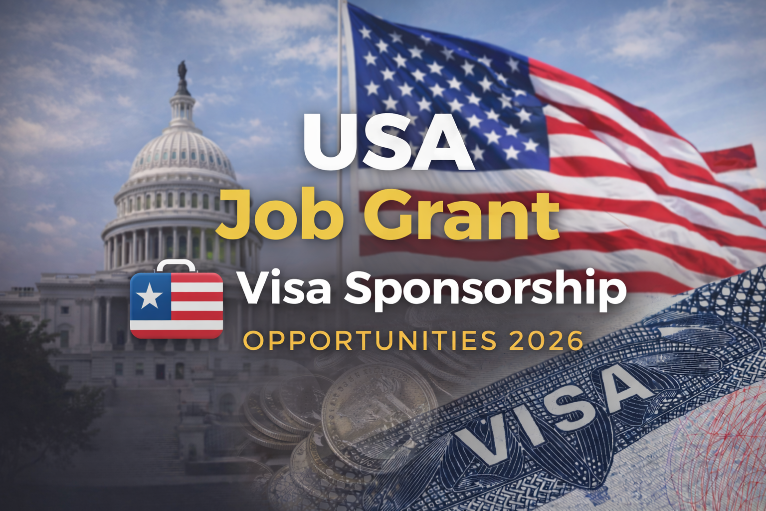 USA Job Grant Visa Sponsorship