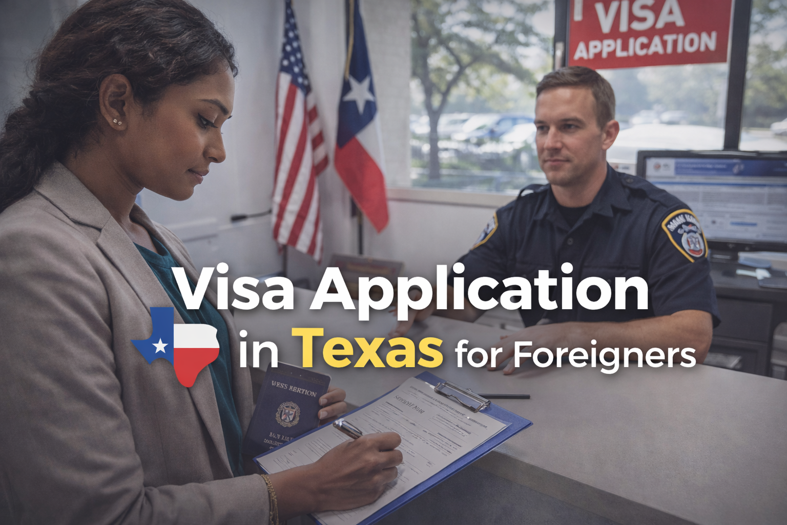 Visa Application in Texas for Foreigners: