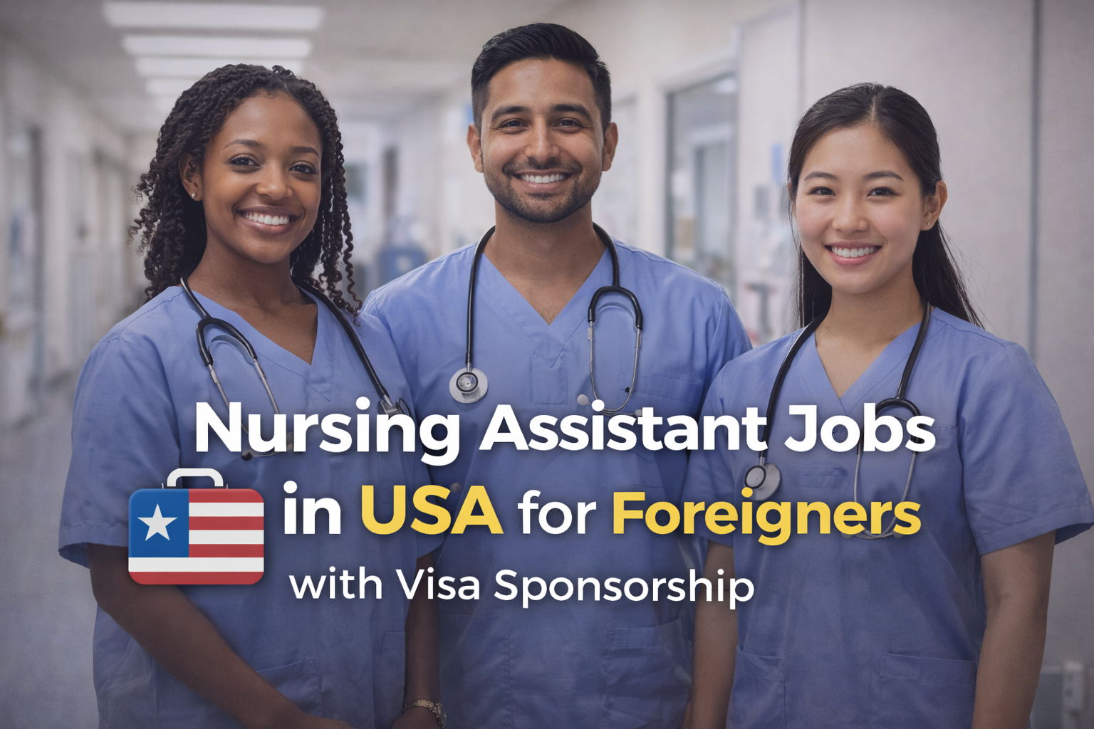 Nursing Assistant Jobs in USA for Foreigners with Visa Sponsorship
