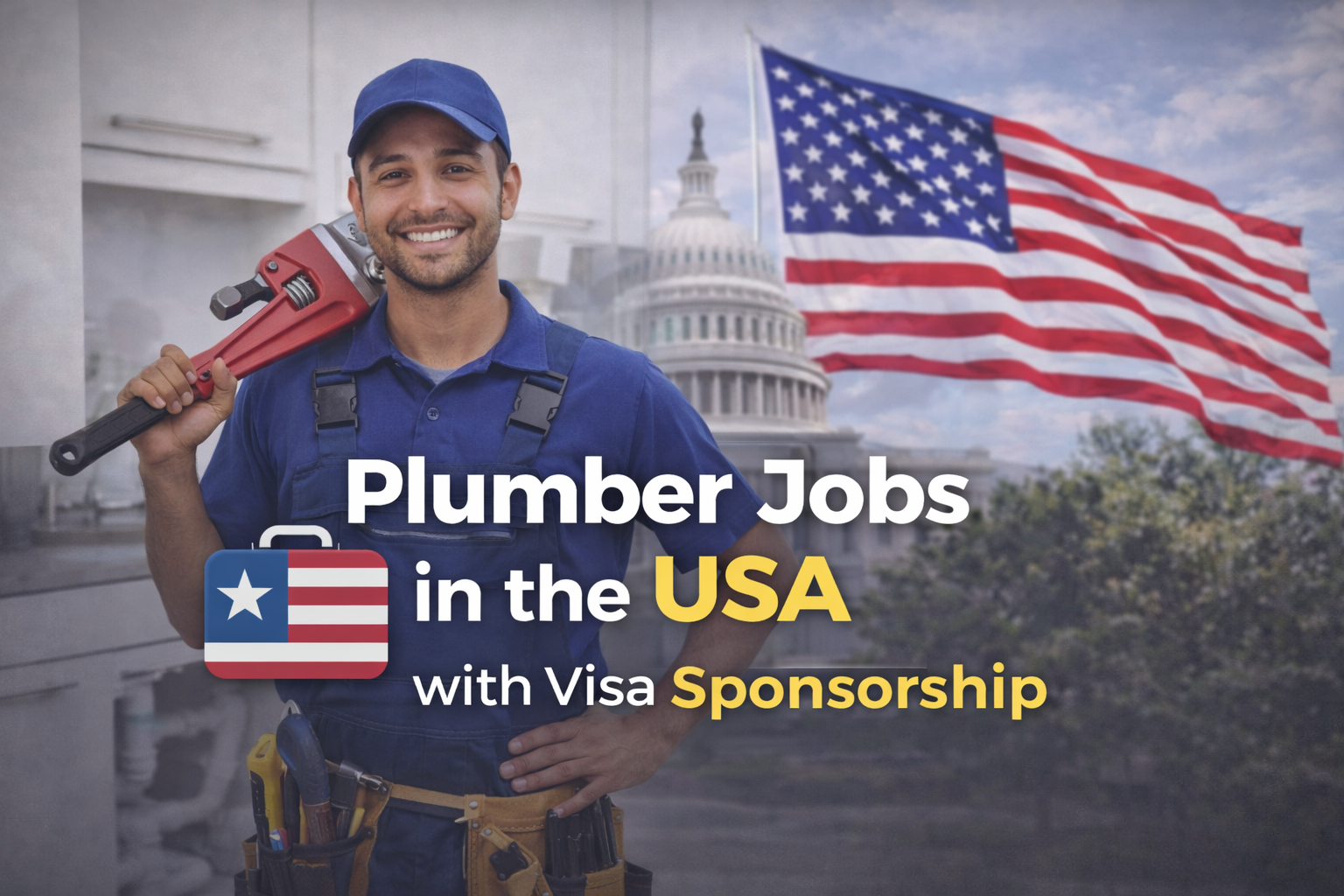 Plumber Jobs in the USA with Visa Sponsorship: 