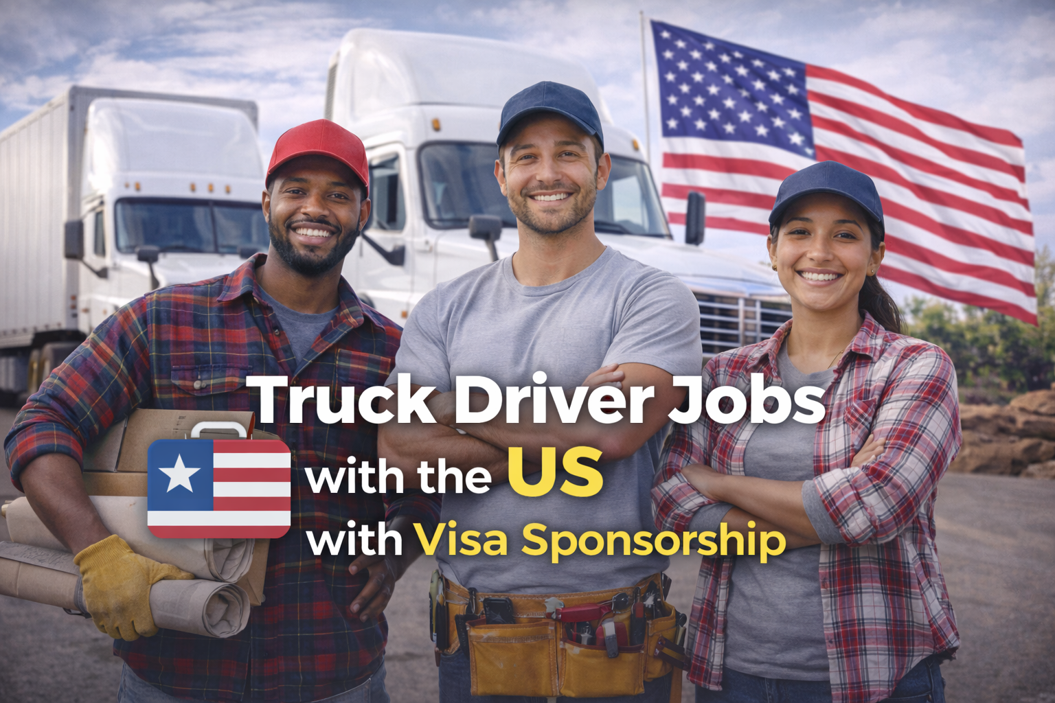 Truck Driver Jobs with Visa Sponsorship in the US